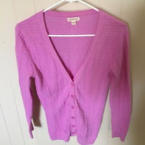 Merona purple cardigan